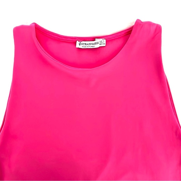 Stradivarius Women’s Bright Pink Bodysuit - Picture 3 of 8